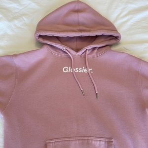 Glossier Pink Hoodie
